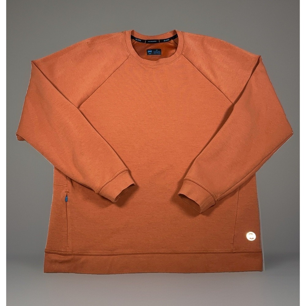 Janji Circuit Crew Pullover Sweatshirt Men's M 'Riverbed' Comfort Stretch Run